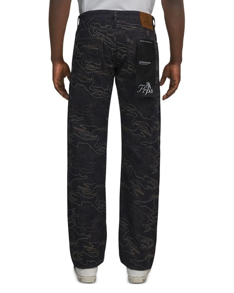 Niseko Relaxed Fit Jeans Rinse Black