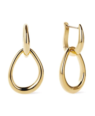 Gold Drop Earrings - Sage