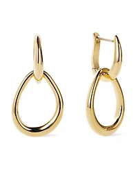 Gold Drop Earrings - Sage