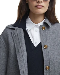 Emery Wool Blend Overshirt