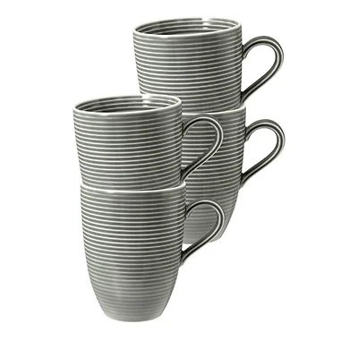 Beat Mugs, Set of 4
