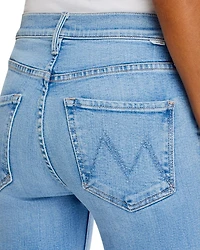 Dazzler Mid Rise Ankle Fray Jeans Blessing Disguise