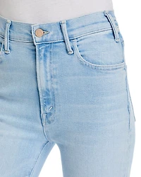 The Hustler Fray High Rise Ankle Jeans Ball Your Court