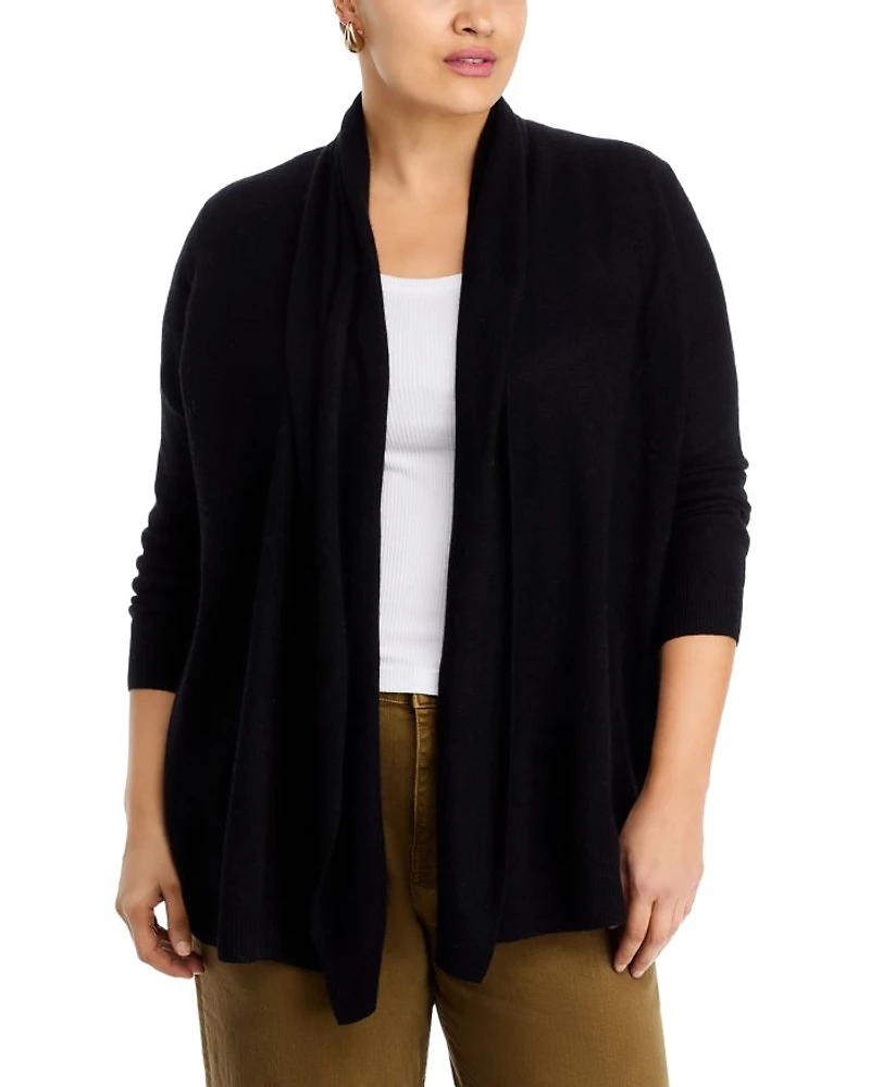 Cashmere Open-Front Cardigan - Exclusive