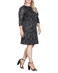 Printed Shift Dress