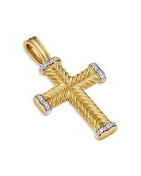 David Yurman Chevron Cross Pendant