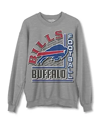 Junk Food Clothing Unisex Nfl Buffalo Bills Backfield Crew Fleece Sweatshirt