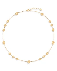 Marco Bicego 18K Yellow Gold Africa Textured Bead Collar Necklace, 16.5-18