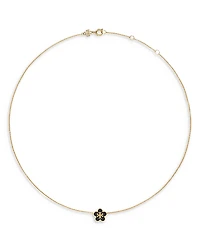 Tory Burch Kira Freesia Flower Pendant Necklace