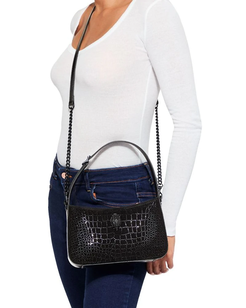 Suede Bond Shoulder Bag