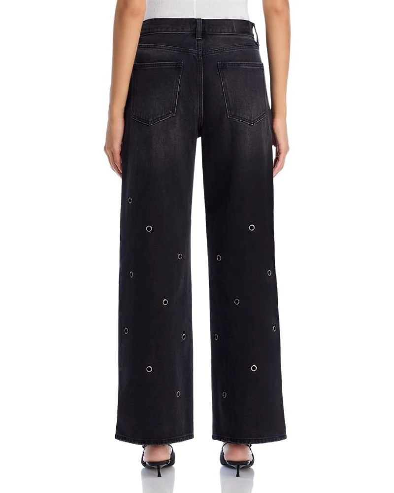 Hendrix High Rise Baggy Jeans Glamour