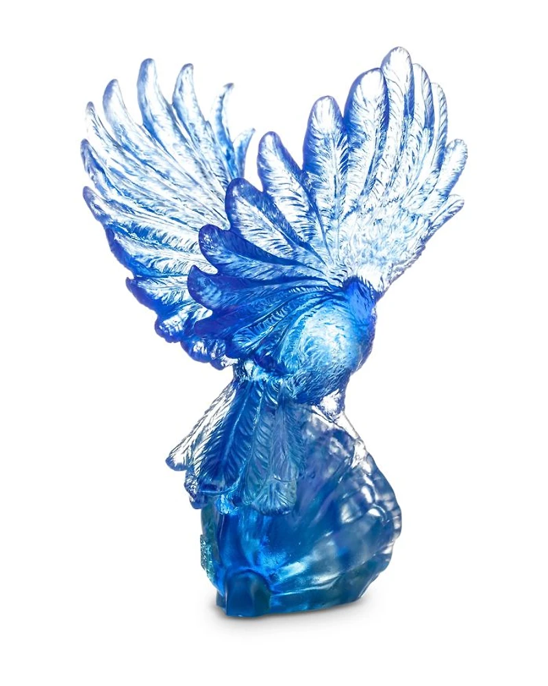 Aligned with the Light, I Soar, Blue Bird Figurine