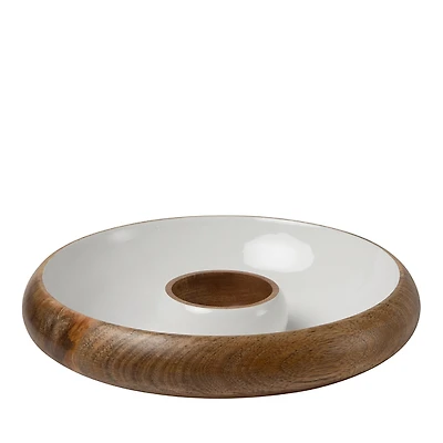 Be Home Madras Curva Chip and Dip Bowl Set