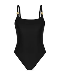 Remi Solid Basic Lingerie One Piece Swimsuit