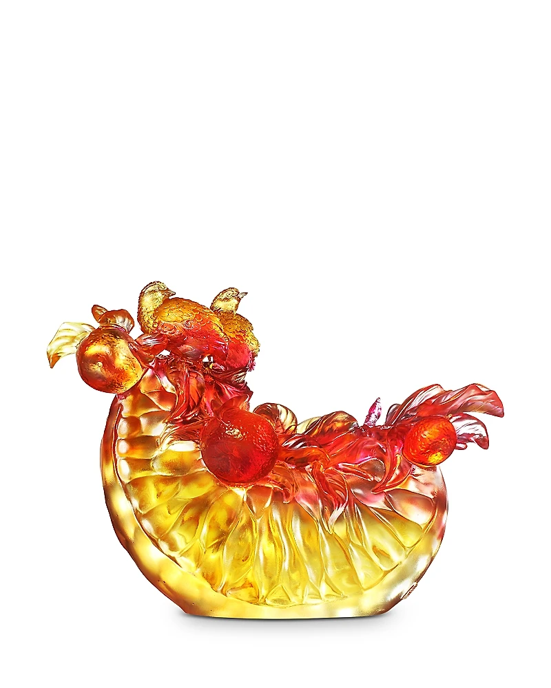 Liuli Crystal Fruit, Orange, Right Time, Right Place