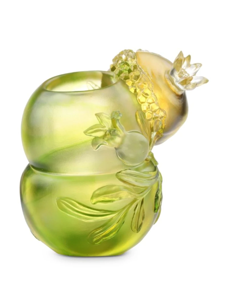 Nature, Pomegranates, Vase, Pen Holder, Talent Conquers All