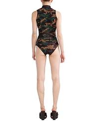 Camo Sleeveless Wetsuit