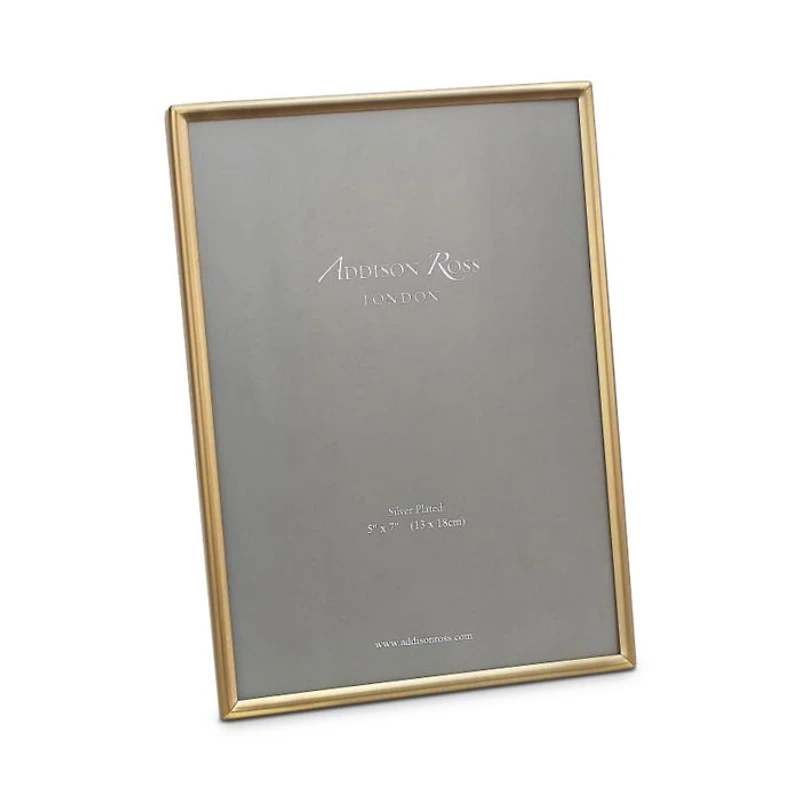 Fine Matte Gold Picture Frame, 4" x 6"
