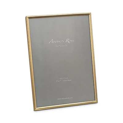 Fine Matte Gold Picture Frame, 4" x 6"