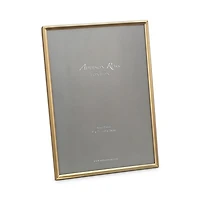 Fine Matte Gold Picture Frame, 4" x 6"