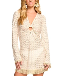 Ramy Brook Zig Zag Cassie Swim Cover Up Dress