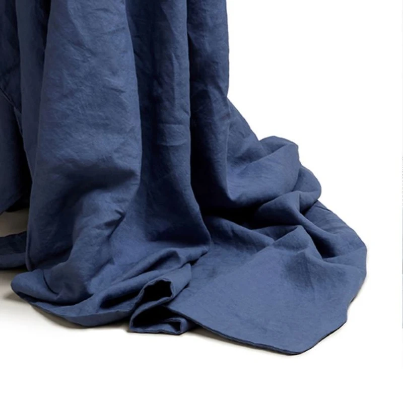 Linen Blend Duvet Cover, King