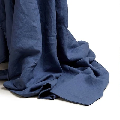 Linen Blend Duvet Cover, King