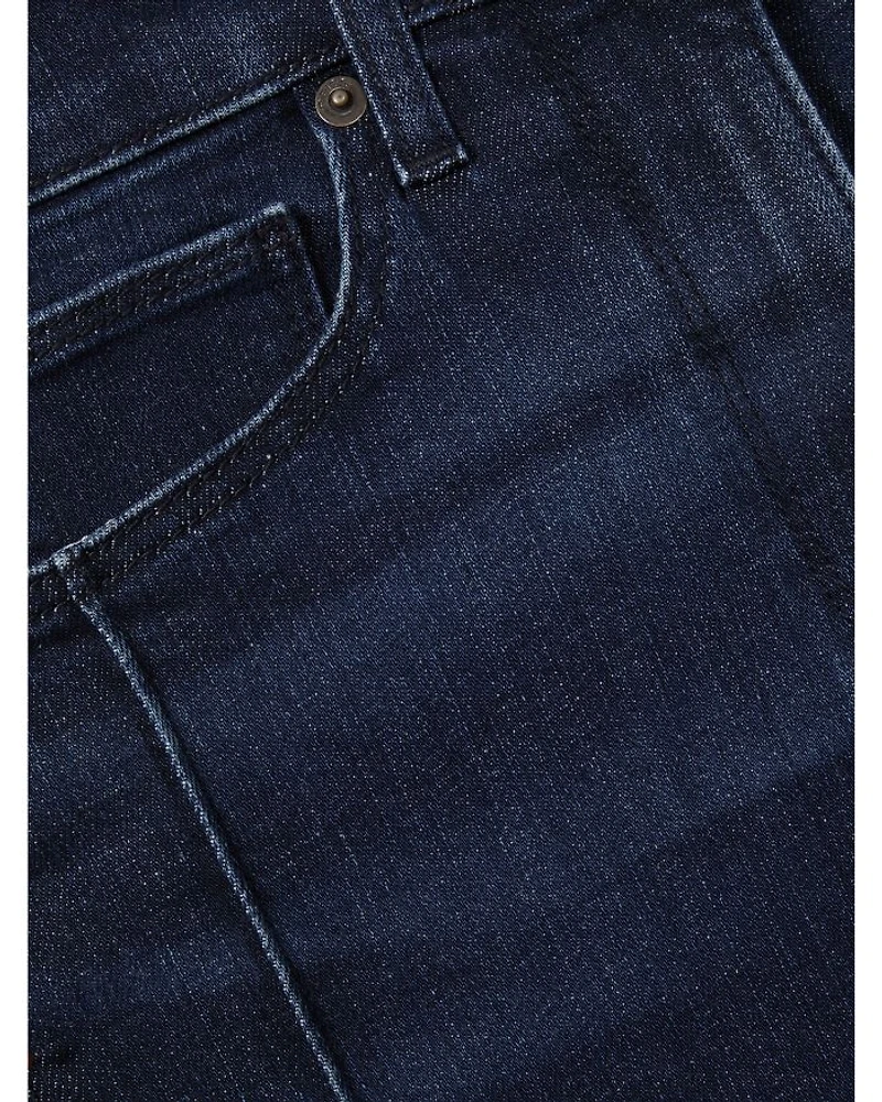 Heather Wide Leg Jeans Dark Blue