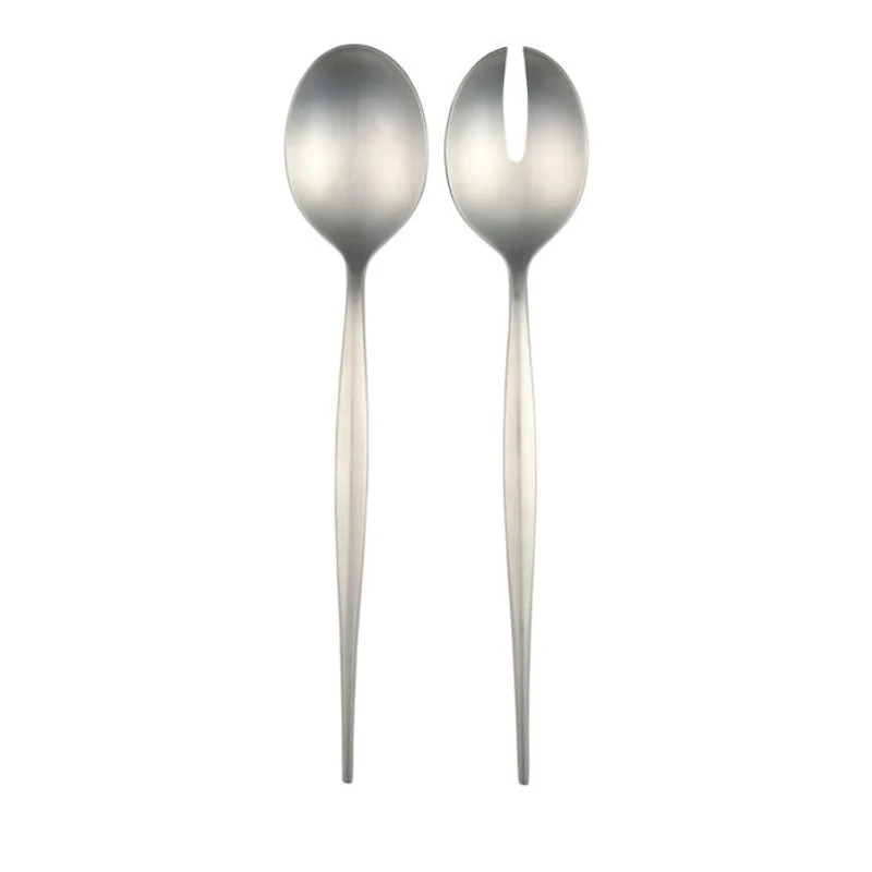 Natura Satin Finish Salad Serving Set