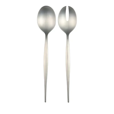 Natura Satin Finish Salad Serving Set