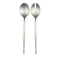 Natura Satin Finish Salad Serving Set