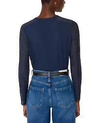 Lace Sleeve Top