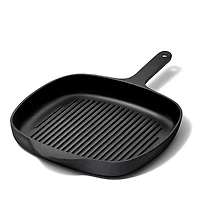 Caraway Enameled Cast Iron 10.5 Grill Pan