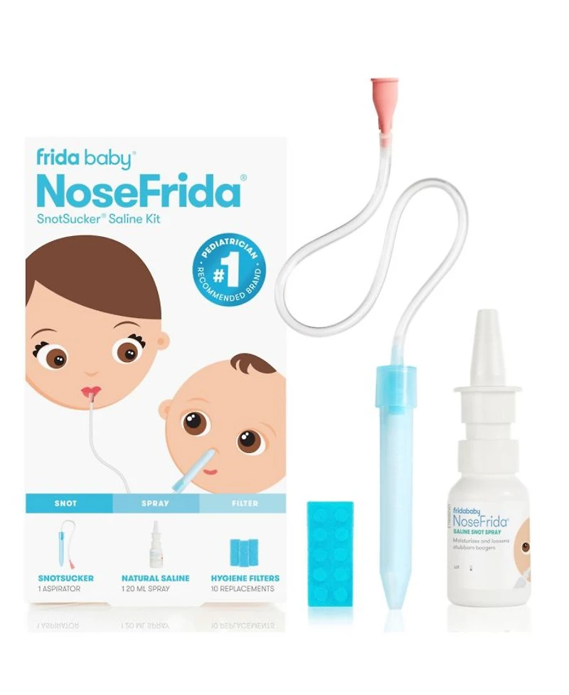 Nosefrida The SnotSucker Saline Kit