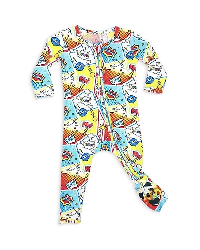 Boys' Comic Hero Convertible Footie - Baby