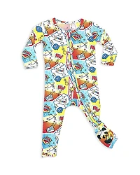 Bellabu Bear Boys' Comic Hero Convertible Footie - Baby