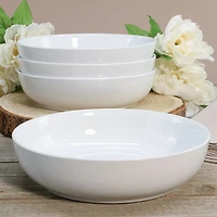 White Porcelain Whatever Bowls, Set of 4