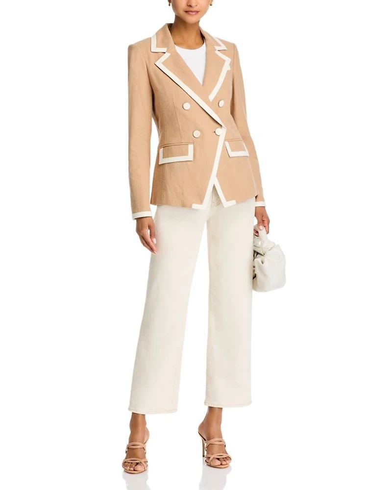 Edison Dickey Border Trim Jacket