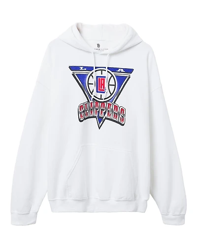 Junk Food Clothing Unisex Nba Los Angeles Clippers Triangle Hoodie