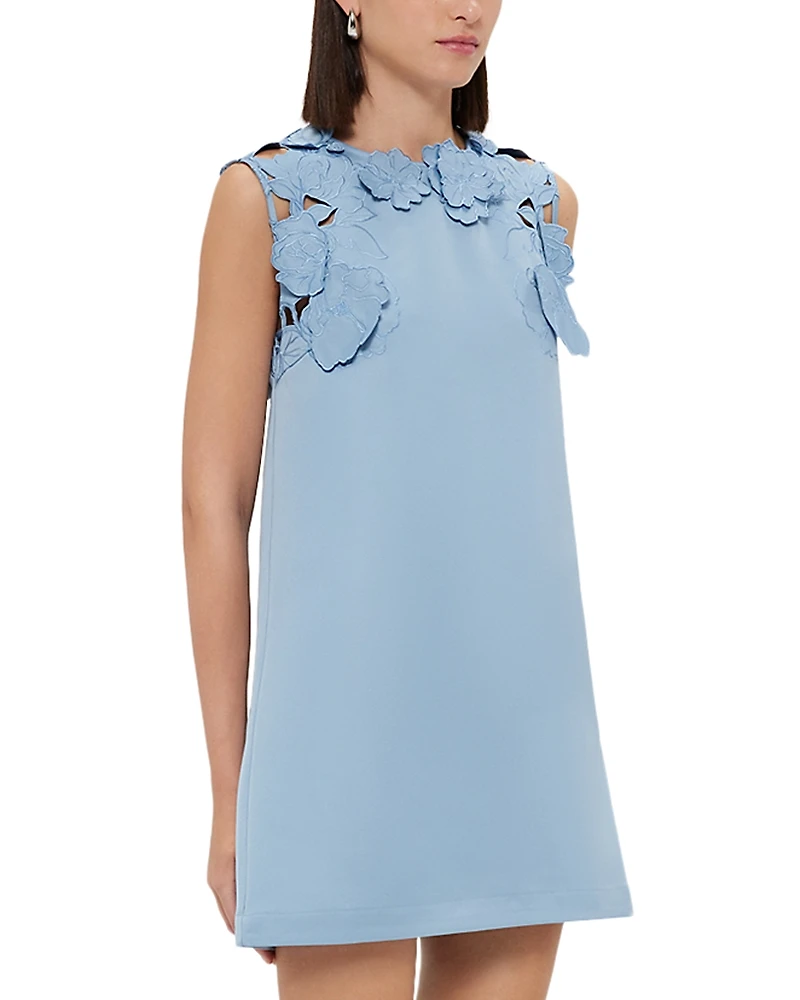 Leo Lin Blair Applique Mini Dress