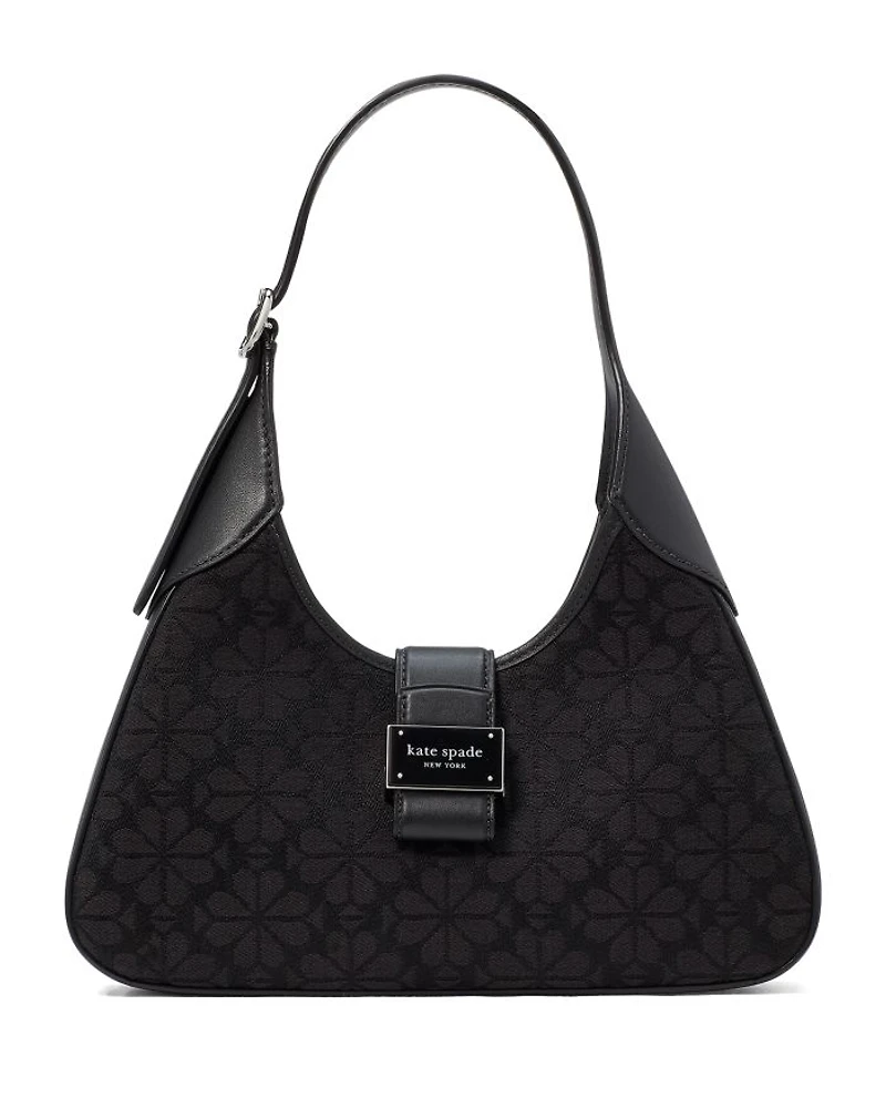 Spade Flower Jacquard Shoulder Bag