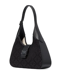 Spade Flower Jacquard Shoulder Bag