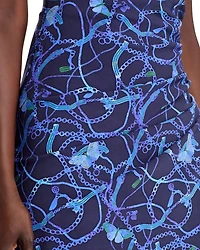 Iriza Long Print Dress