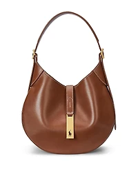 Polo Ralph Lauren Polo Id Leather Small Shoulder Bag