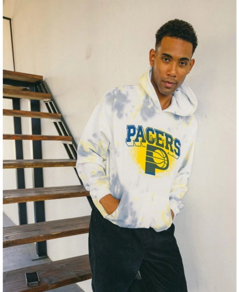 Unisex NBA Indiana Pacers Tie Dye Hoodie