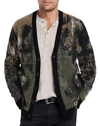 Dio Regular Fit Jacquard Cardigan Sweater