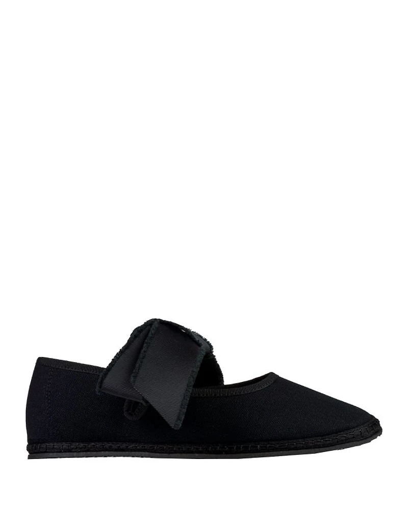 Women's Maxi Bow Mary Jane Flats
