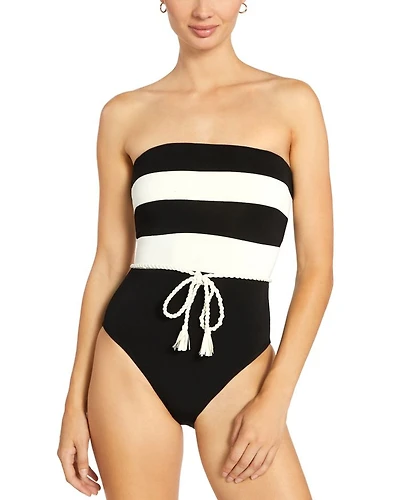 Babe Bandeau One Piece Swimsuit