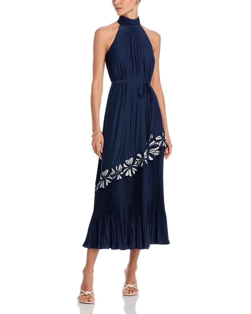 Eleah Floral Halter Midi Dress