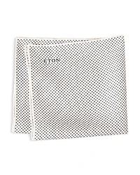 Polka Dot Silk Pocket Square